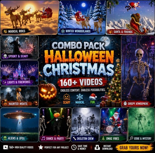 160 weihnachten halloween - weihnachten, &