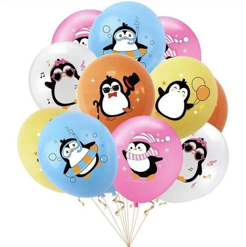 Pinguin x10 luftballons - x10,
