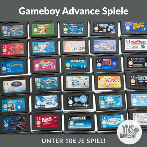 Gameboy advance spiele - advance,